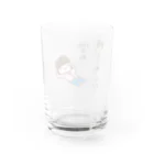 ちんちくりんのおみせの「１００万円、降ってこねーかな」シリーズ Water Glass :back