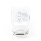 ネジマキの暇つぶしグッズ屋のPixel Rain Water Glass :back