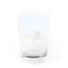 チルTショップのSanta Monica Beach Water Glass :back