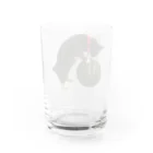 ストップ！仙豆くんのぱんちゃんとすいか Water Glass :back