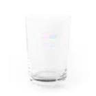 ToBi☆BeGu shopのドットのウミウシくん Water Glass :back