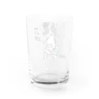 ビューン ワークスのミケ猫　フーニャ　ギタリスト Water Glass :back