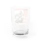 中嶋涼子の車椅子ですがなにか？！のPink bg Ver.2 w/QR code Water Glass :back