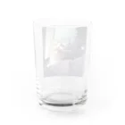 ぽいぽいまるまるの生意気まる Water Glass :back