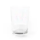 PARU HIMAの虹色泣き虫ふわうさ Water Glass :back