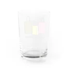 ヨープキャンが気になったの紙袋 LOVE SHOPPING Water Glass :back