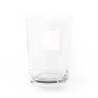  はらだかおり |  Kaori Haradaの首をかしげる白文鳥 Water Glass :back