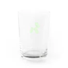 BEEのBalloon Boy Green Water Glass :back