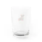 生クリームの不思議屋さん。のうしさんスイカ柄 Water Glass :back