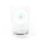 CORONET70のサークルa・クリーム・ペパーミント・パープル2 Water Glass :back