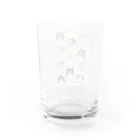 mokufukuの笑っていこうぜ Water Glass :back