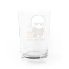 CUROGNACのコーヒーと、ちゃいろ（wassy）b Water Glass :back