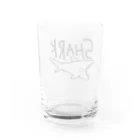 ぎょぎょまあとのSHARK Water Glass :back