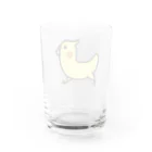 プッチのおみせの駆け抜けオカメ ルチノー Water Glass :back