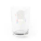 カネヒラ＠空想アパートメントのスーパーコンピューターのグッズ Water Glass :back