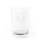 ピンクのニャーゴちゃん Water Glass :back