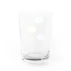 柊野のくらげ星人グラス Water Glass :back