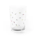 かみらいすのベビがもーず（カラフル） Water Glass :back