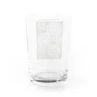 セラのお絵描き店のカタカムナウタヒアート Water Glass :back