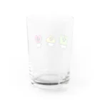 円ぷりんのすしーず Water Glass :back