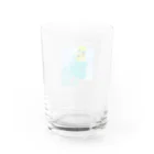 むーむー小屋のちびちゃんです！濃いめ用セリフ付き Water Glass :back