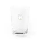 よるのあかちゃんぺんぎん Water Glass :back