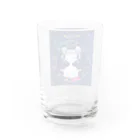 イラストレーター＊サトウユカの星座シリーズ＊天秤座ガール Water Glass :back