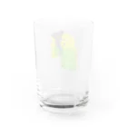 森図鑑の[森図鑑]セキセイインコと鏡  Water Glass :back