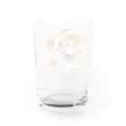 小夏一花のひまわりグラス Water Glass :back
