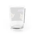 ꏸꋪꋫꁹꂑꐇꁒ𖤐《毎日ハロウィンのクラニアム》の猫のるいたまんじゅう Water Glass :back