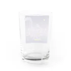 SU-KUのお湯沸いてますよ Water Glass :back