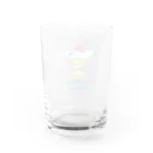 レトロサウナのしろくまアイス Water Glass :back