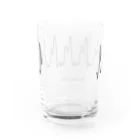 310号室 デザイン研究所のクラリネット音波 Water Glass :back