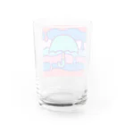 けいみずshopのアイスクリーム・メルトダウン Water Glass :back