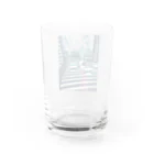 ムンムのボーダーなボーダーコリー Water Glass :back