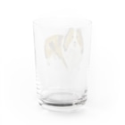 Coshi-Mild-Wildのシェルティですよ💕 Water Glass :back