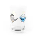 くるるのぴよらいふのドリンク小鳥ちゃん Water Glass :back