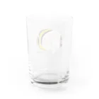 Astrio SUZURI店のフライチョウチョウウオちゃん Water Glass :back