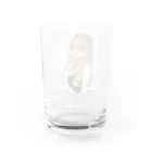 dahlia shop SUZURIのdahlia2 Water Glass :back