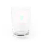 USAGI DESIGN -emi-のうさクリームソーダ Water Glass :back