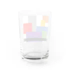 MOMo’s shopの四角だけ Water Glass :back