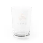 いきもの大好き！ほほえみフレンズのシカが鳴いている ほほえみフレンズ Water Glass :back