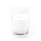 fossette.のポジティブエケチャン(赤ちゃん) Water Glass :back