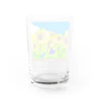 canyouの向日葵のおんなのこ Water Glass :back