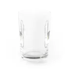 dahlia shop SUZURIのコロン （両面） Water Glass :back