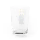 野良猫のデビエルちゃん Water Glass :back