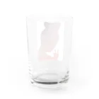 フジリンゴ族のお店の弥勒菩薩スライム柄 Water Glass :back