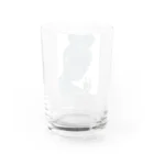 フジリンゴ族のお店の弥勒菩薩　HOTOKE☆SUMMER Water Glass :back