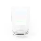 青い暁の青い暁の「猫のように！」シリーズ Water Glass :back