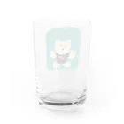 アケジの可愛いもの沢山のショップのワクチンパスポート（  Vaccine Passport）アイテム Water Glass :back